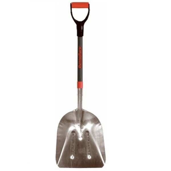 Ames Ames 225362 No. 12 Aluminum Scoop with Fiberglass Handle - 225362