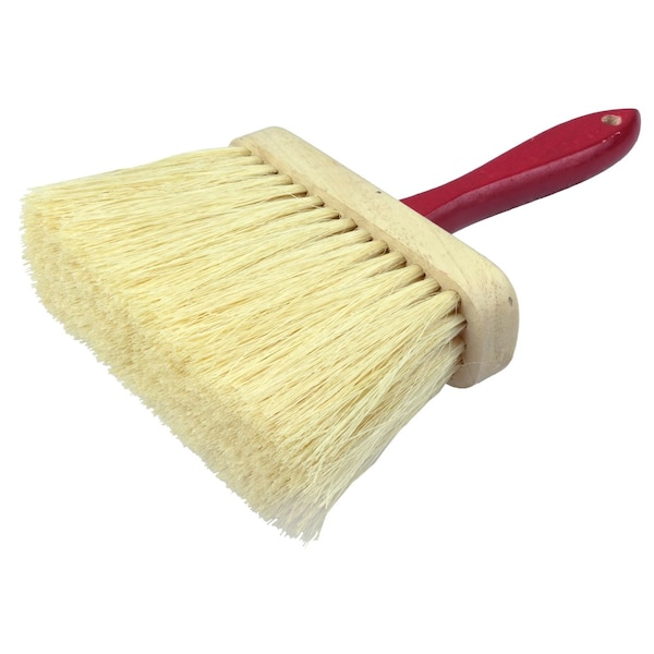 Weiler 6-1/2" Masonry Brush, 4" Trim Length, White Tampico Fill - 44448