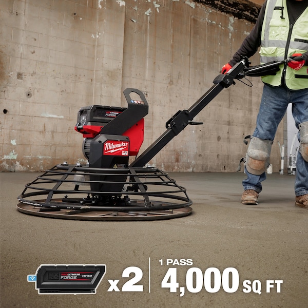 Milwaukee Tool MX FUEL 36 in. Walk-Behind Trowel Kit - MXF336-3HD