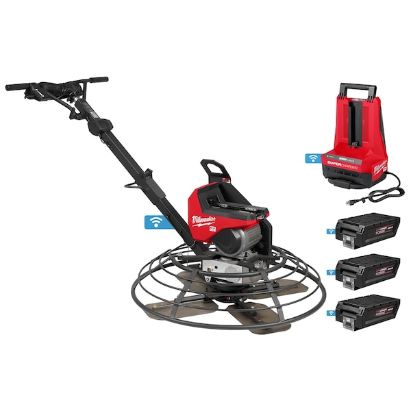 Milwaukee Tool MX FUEL 36 in. Walk-Behind Trowel Kit - MXF336-3HD