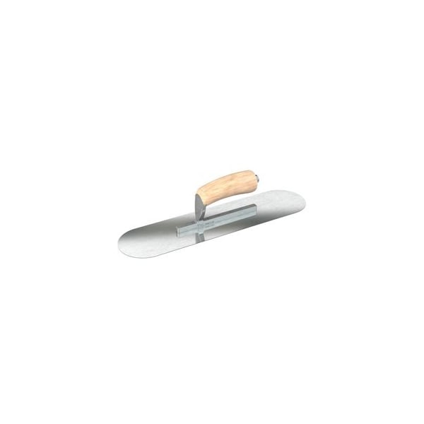 Steel City Trowels By Bon Bon 66-277 Pool Trowel, Razor Stainless, 14 X 4, Wood - 66-277