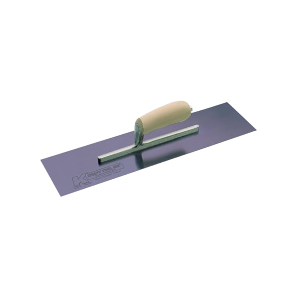 Kraft Tool Blue Steel Trowel-5 Rivets, 14"x4 - CF731B-5R