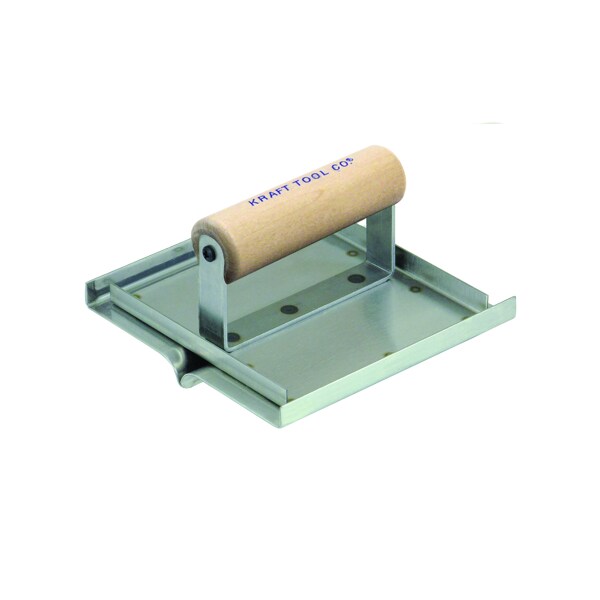 Kraft Tool Western Style Hand Gro, 6"x6" 1/8"R 1/4"D - CF1418