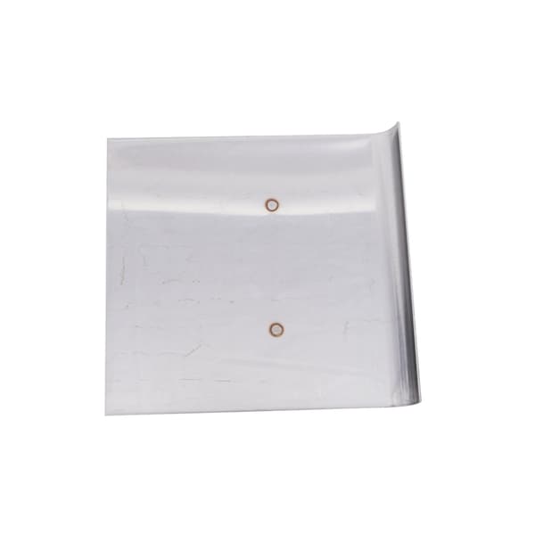 Qlt Stainless Steel Hand Edger, Concrete Edger, Straight End Edger, 6 x 6 inch Edger, 1/2 inch Radius - CE514S