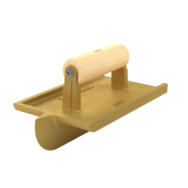 Bon Tool Groover, Bronze 7 1/2" X 4 1/2" Bit 1 1/2" X 1" Wood Handle - 12-577