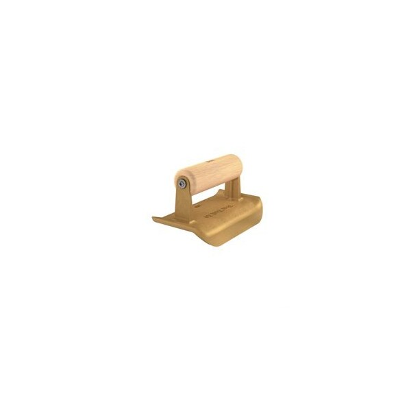 Bon Tool Edger, Bronze 6" X 3", 3/4" Radius X 3/4" Lip Wood Handle - 22-104