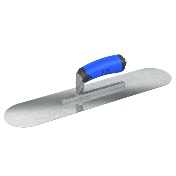 Steel City Trowels By Bon Bon 67-281 Pool Trowel, Razor Stainless, 18 X 4, Comfort Grip - 67-281