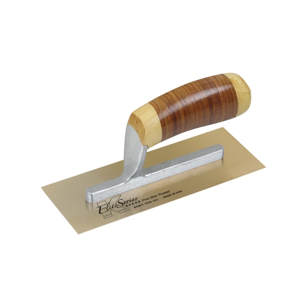 Kraft Tool Elite Series Trowel Gold Stain, 8"x3 - PLE411L