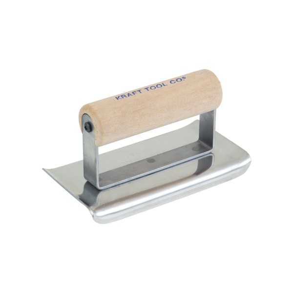 Kraft Tool Curved Ends Edger w/Wood, 8"x4" 1/4"R - CF168C