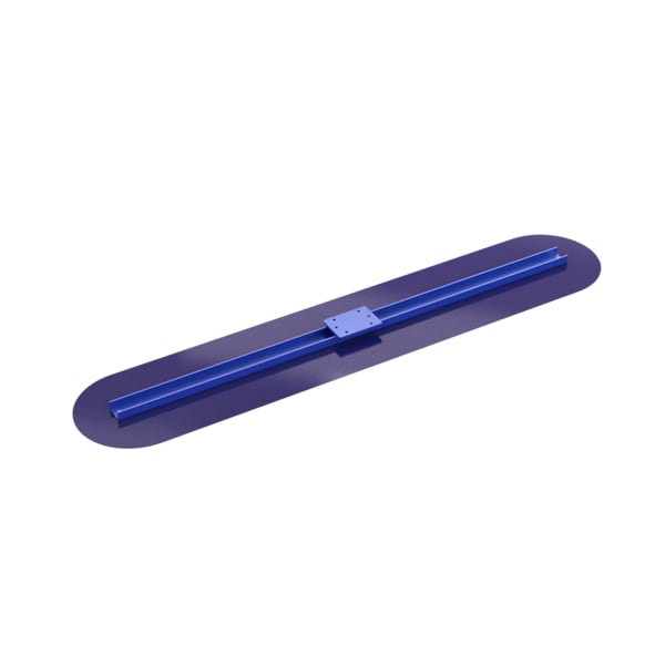 Bon Tool Bon 12-818 Big Blue Bull Trowel, Blue Steel 60" X 12" Rnd End - 12-818