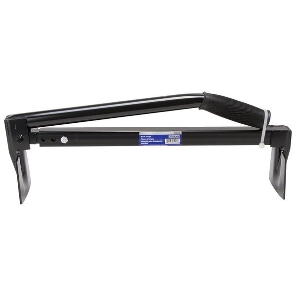 Vulcan Brick Tong, 1775 in L, Black Blade, Cushion Grip Handle - 16520