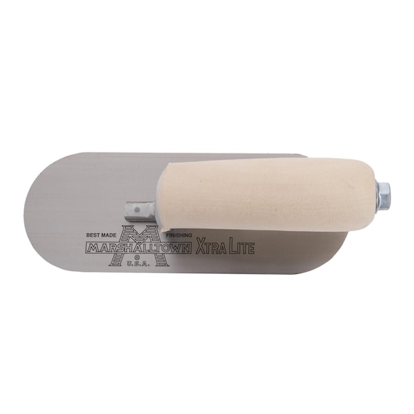 Marshalltown Pool Trowel, Carbon Steel, Concrete Trowel, 10 x 3 inch Trowel, 3 Rivets - SP10