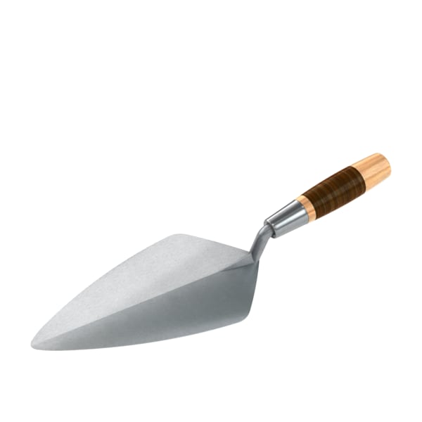 Bon Tool Bon 72-545 Brick Trowel Forged 10-1/2" Nl Leather Handle - 72-545