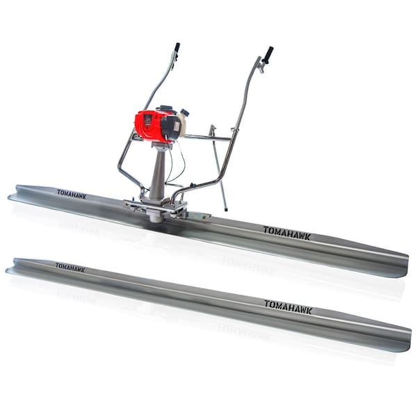 Tomahawk Power Honda Concrete Power Screed with 12ft & 10ft Magnesium Aluminum Boards - TVSA-H + TSB10-P + TSB12-P
