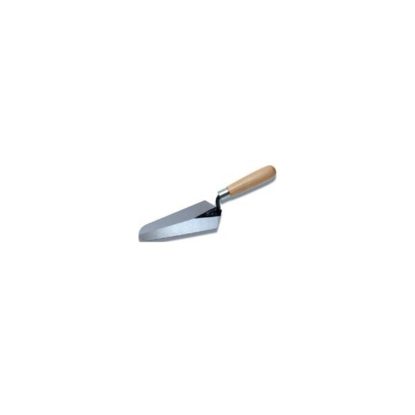 Marshalltown Gauging Trowel, 7 in L Blade, 338 in W Blade, Steel Blade, Hardwood Handle - 924-3