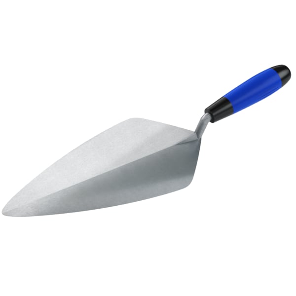 Bon Tool Bon 72-299 Brick Trowel, Carbon Steel Nl 13" Comfort Grip Handle - 72-299