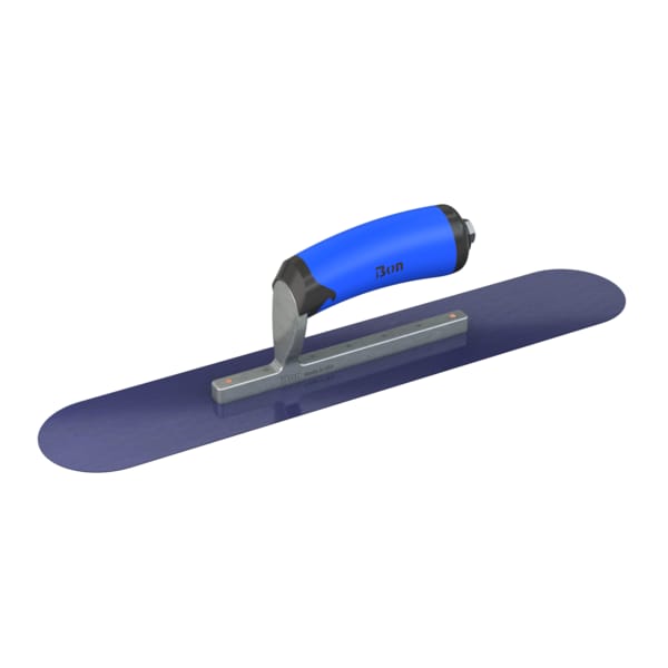 Steel City Trowels By Bon Bon 67-165 Pool Trowel, Blue Steel, 16 X 3, Comfort Grip - 67-165