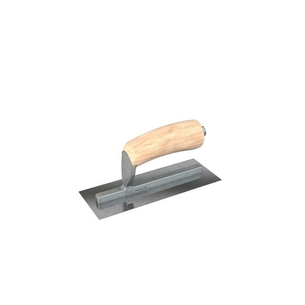 Steel City Trowels By Bon Bon 66-250 Midget Trowel, Carbon Steel, 8 X 3, Wood - 66-250