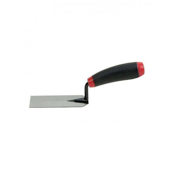 Hyde Hyde MaxxGrip High Carbon Steel Margin Trowel 2.25 in. H X 2 in. W X 5 in. L - 18060