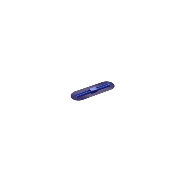 Bon Tool Bon 22-534 Big Blue Bull Trowel, Blue Steel 36" X 12" Rnd End - 22-534