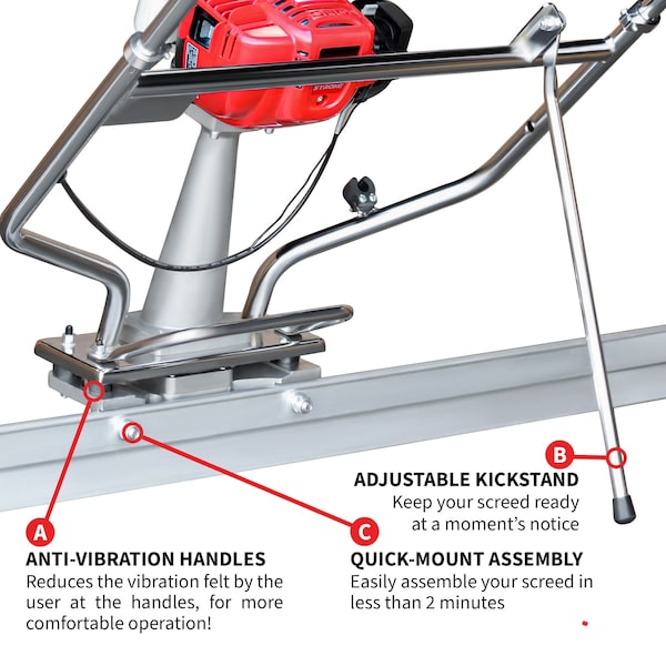Tomahawk Power Honda Screed And 16ft Pro Blade - TVSA-H + TSB16-P