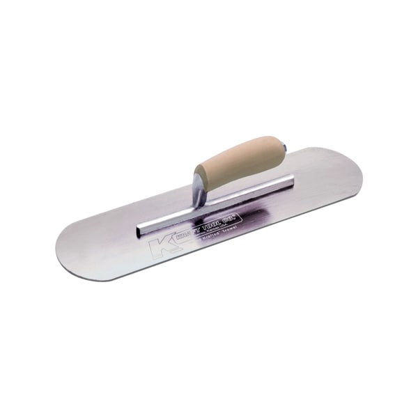 Kraft Tool Swedish Stainless Steel Pool, 12"x3-1/2 - CF326
