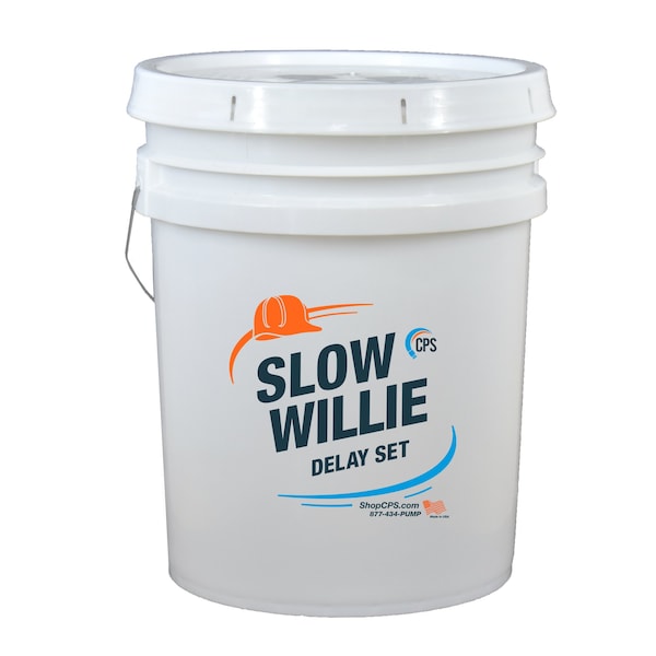 Concrete Pump Supply Willie 3, Pail= 20/ea. of 16oz. Bags, 20PK - SLOW