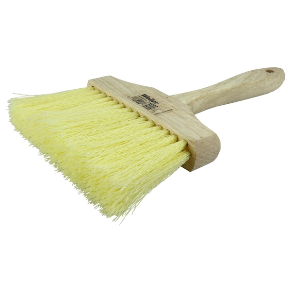 Weiler 6" Masonry Brush, 3-1/4" Trim Len, Resistant Polypropylene Fill - 74020