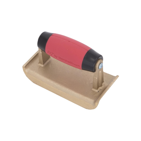 Qlt Concrete Hand Edger, Bronze Hand Edger, Curved End Edger, 6 x 2 3/4 inch, 1/4 inch Radius - 7588