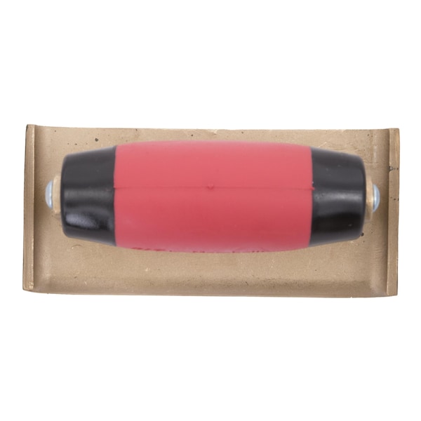 Qlt Concrete Hand Edger, Bronze Hand Edger, Curved End Edger, 6 x 2 3/4 inch, 1/4 inch Radius - 7588
