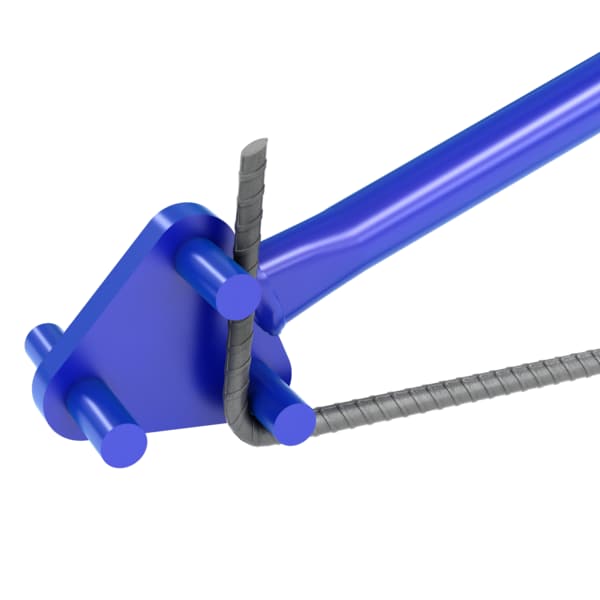 Bon Tool Bon 12-433 Rebar Bender, 3 Pin One Side 1 Pin Other - 12-433