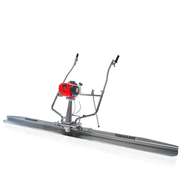Tomahawk Power 1.8 HP Honda Concrete Power Screed and 12ft Magnesium Aluminum Blade - TVSA-H + TSB12-P