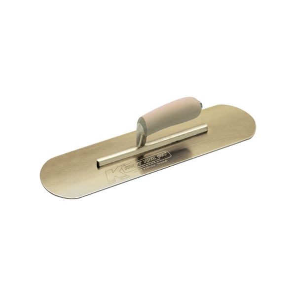 Kraft Tool Golden Stainless Steel Pool Trowe, 10"x3 - CF274