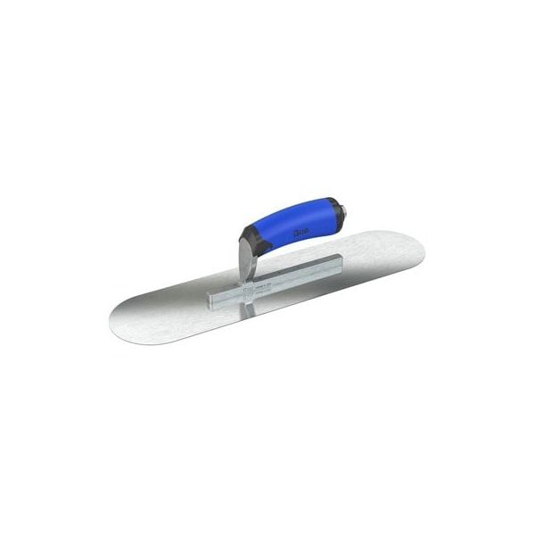 Bon Tool Razor Stainless Steel Pool Trowel - 16" x 4.5" with Comfort Wave Handle - 67-280