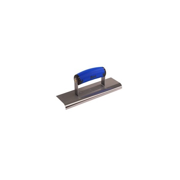 Bon Tool Edger, SS, 9" X 2 1/2", 1/2" Radius X 5/8" Lip Comfort Grip Handle - 62-453