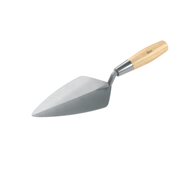 Bon Tool Bon 72-212 Brick Trowel, Carbon Steel Nl 9" Wood Handle - 72-212