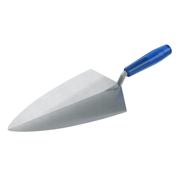 Bon Tool Bon 72-656 Brick Trowel Forged 12" Philadelphia Plastic Handle - 72-656