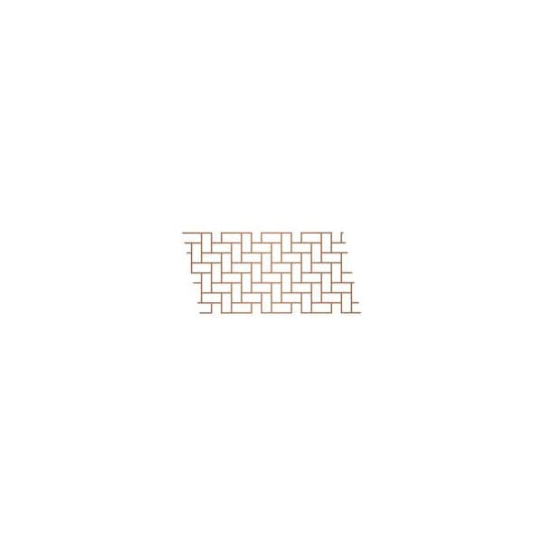 Bonway Bon 32-242 Paper Stencil, Herringbone, 33" X 365 Foot - 32-242
