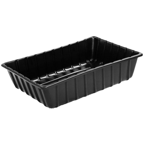 Maccourt MACCOURT ST3608 Super Tub, 23 gal Capacity, Rectangle, Polyethylene, Black - ST3608