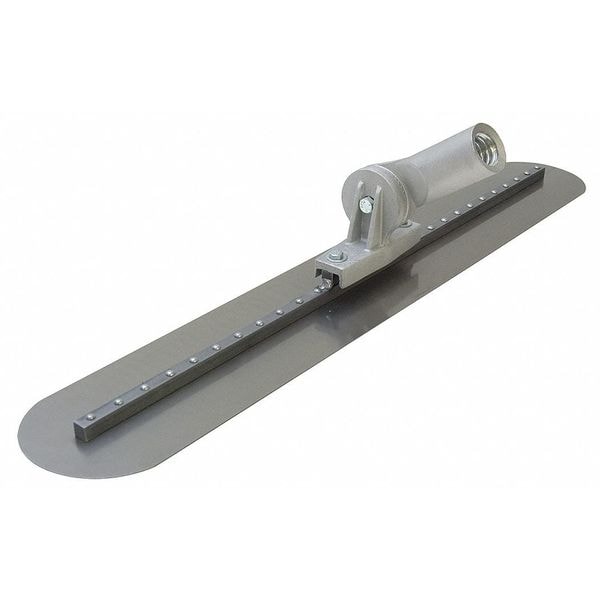 Qlt By Marshalltown Fresno Trowel, Round End, 36 x 5 In - FR36RTA