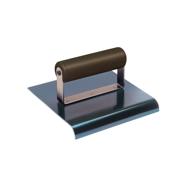 Kraft Tool Blue Steel Edger w/Plas, 6" x 6" 5/8"R - CF563P