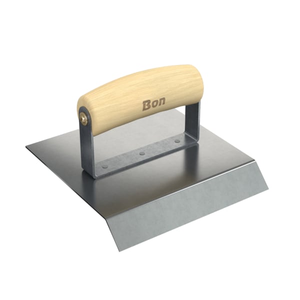 Bon Tool Bon 12-864 Chamfer, Stainless Steel 6" X 6" Wood Handle - 12-864