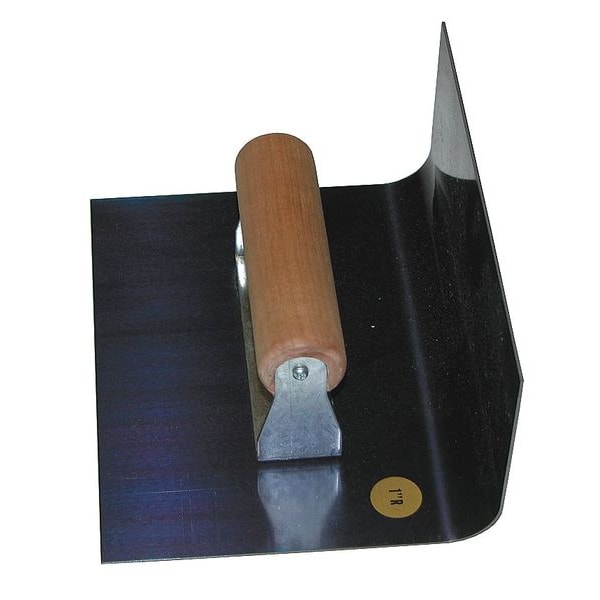 Tough Guy 7 1/2In HD Cove Trowel with 1In Radius - 3YPD6