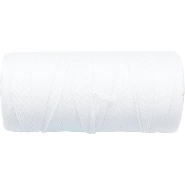 Marshalltown Mason's Line, Archaeology Line Twisted Nylon, 1000 feet Line, #18, White - 629