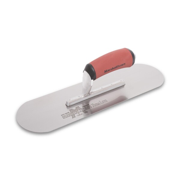 Marshalltown Pool Trowel, Carbon Steel, Concrete Trowel, 14 x 4 inch Trowel, 6 Rivets - SP14SD