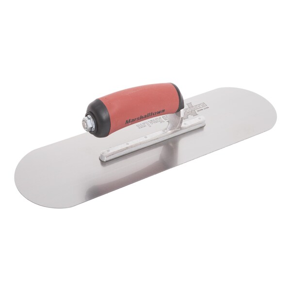 Marshalltown Pool Trowel, Carbon Steel, Concrete Trowel, 14 x 4 inch Trowel, 6 Rivets - SP14SD