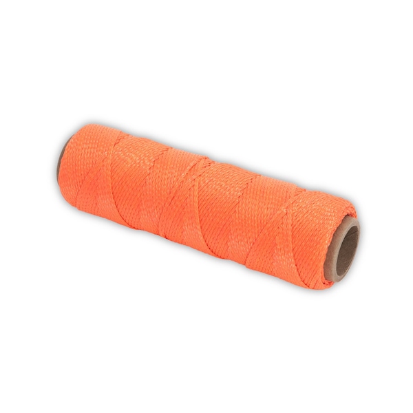 Marshalltown Mason's Line, Archaeology Line, Braided Nylon, 500 feet Line, #18, Orange - ML338