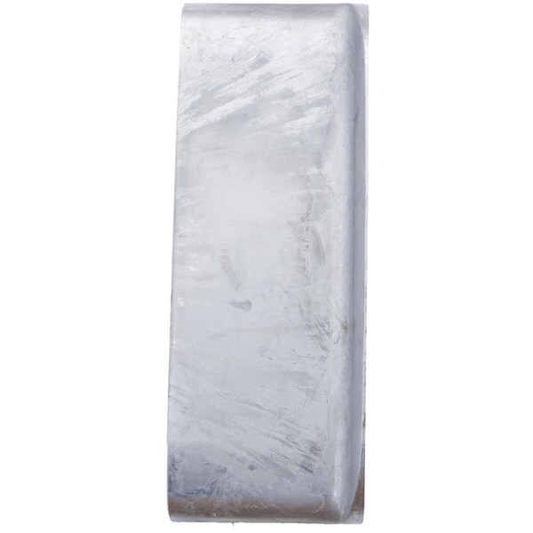 Marshalltown Heavy Duty Zinc Hand Edger, Concrete Edger, Curved End Edger, 6 x 2 1/4 inch Edger, 1/4 inch Radius - 4154D