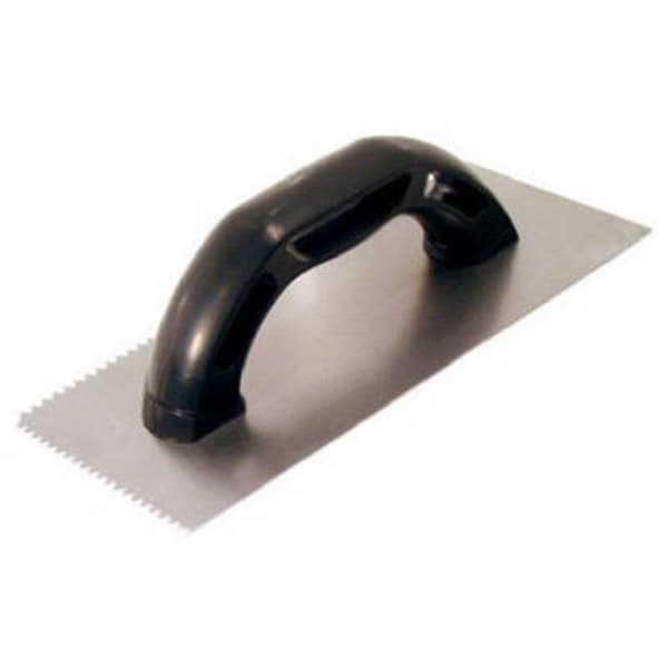 Goldblatt Goldblatt G02659 9.5 x 4.5 in. Notched Mastic Trowel - 890387
