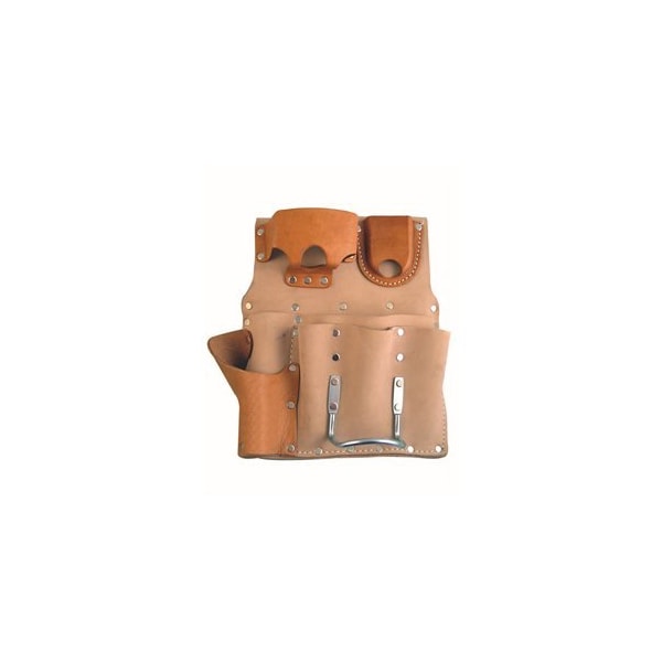 Bon Tool Bon 84-433 Tool Holder, Leather 8 Pocket, Right - 84-433